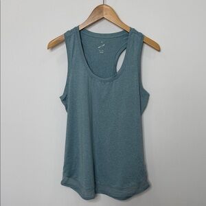 Head Women’s Blue Activewear Tank Top Mesh Hem Size Medium